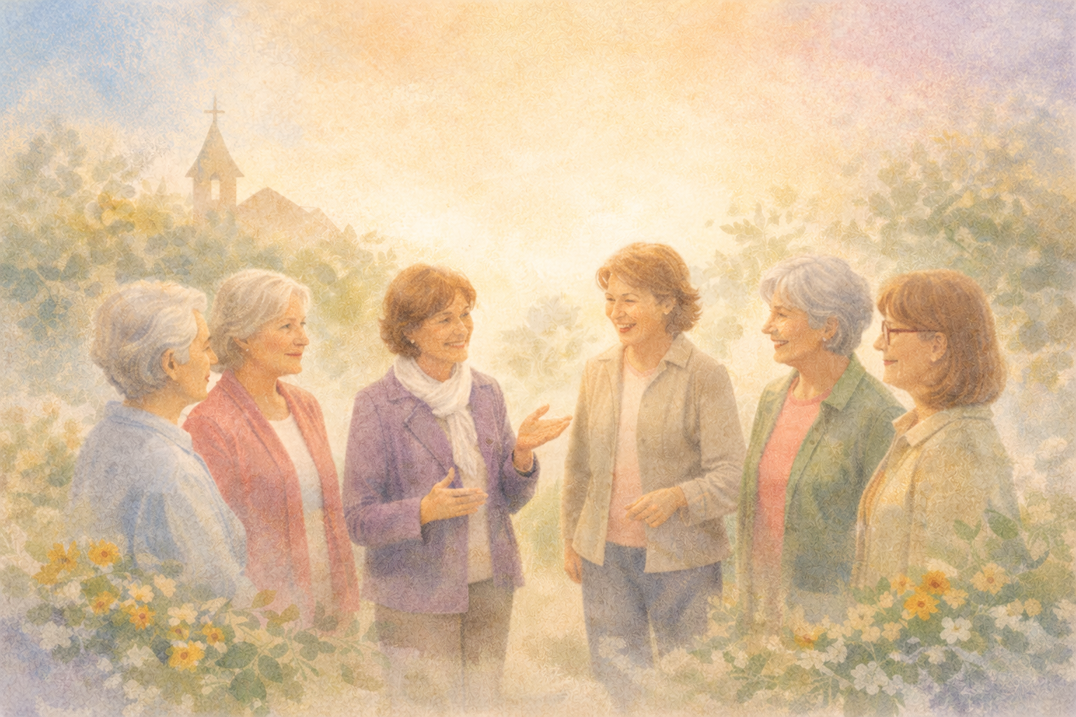 frauentreff bild schematisch