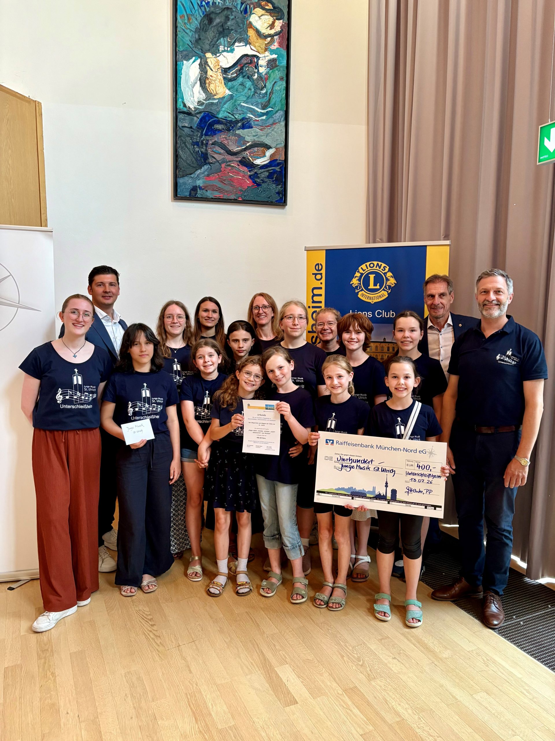 Foto Junge Musik Auszeichnung Lions Club
